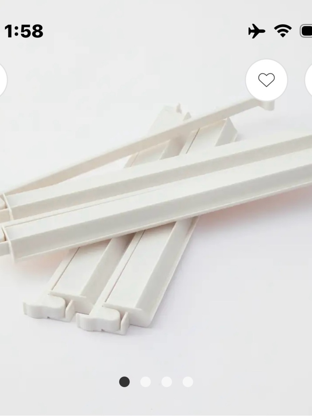 OMM Acrylic Racks & Pushers, White